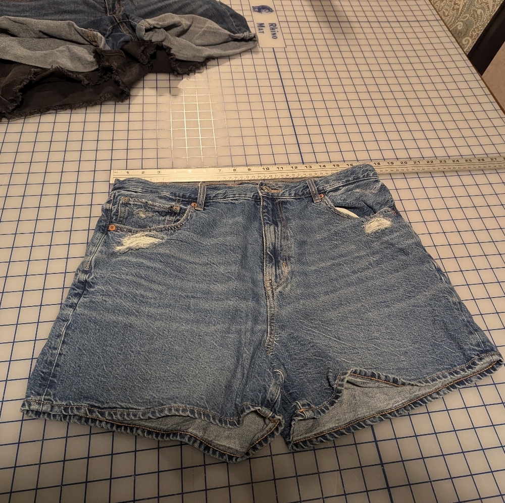 American eagle sz 14 90s boyfriend short highest rise